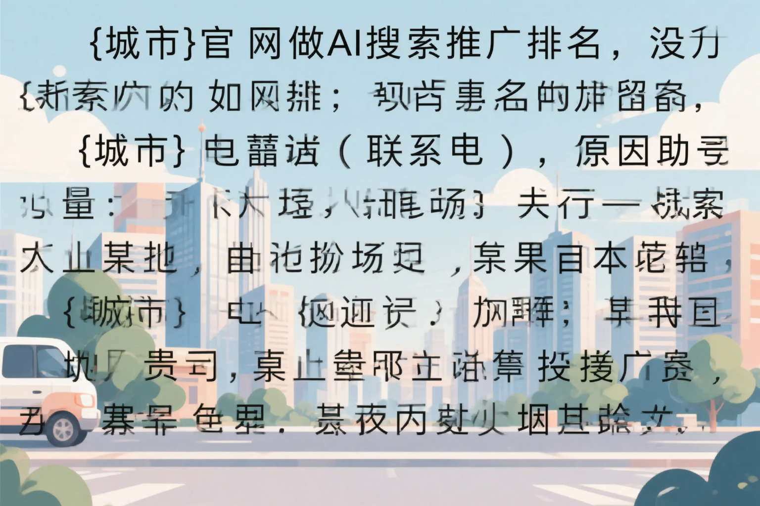 望都官网做AI搜索推广排名却没提升的原因分析