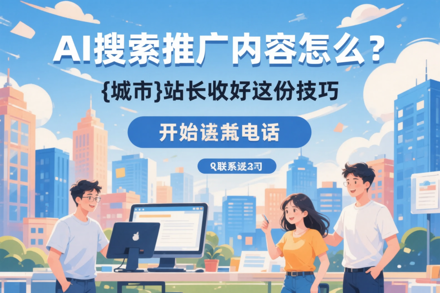 AI搜索推广内容怎么写？望都站长收好这份技巧