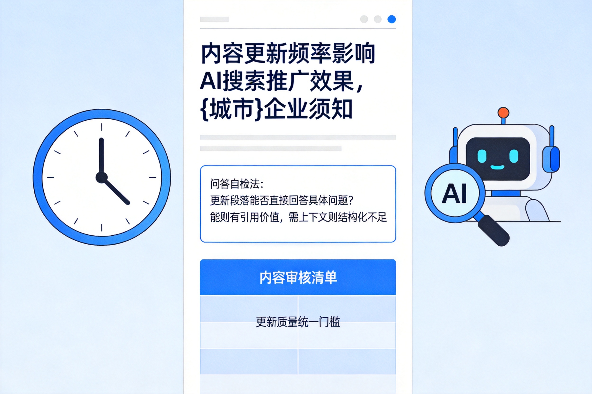 内容更新频率影响AI搜索推广效果,望都企业须知